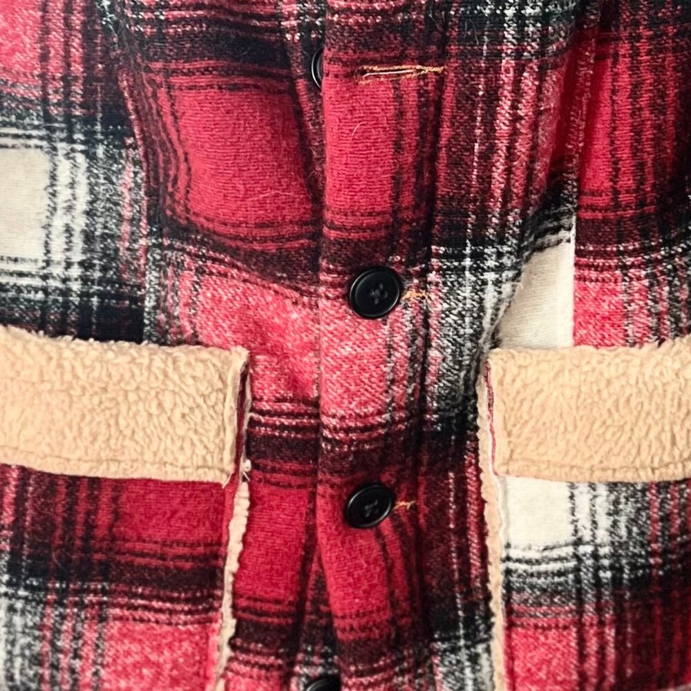 plaid coat - Picture 3 of 5